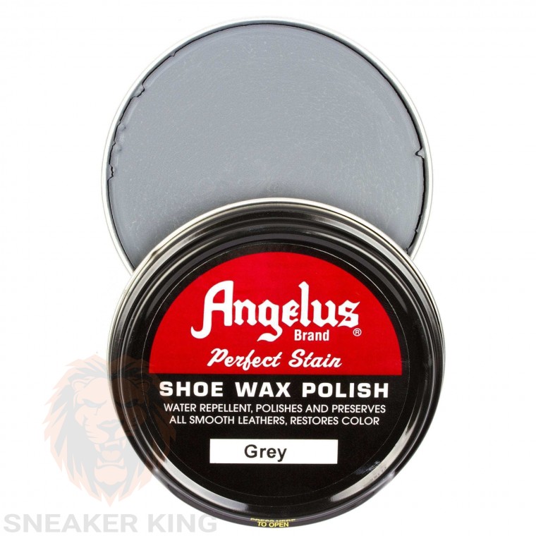 Віск для шкіри Angelus shoe wax Grey (сірий) made in USA